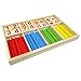 BESTIM INCUK Wooden Number Cards and Counting Rods with Box Educational Toys