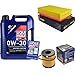 Produktbild Filter Set Inspektionspaket 5 Liter Liqui Moly Motoröl Synthoil Longtime Plus 0W-30 SCT Germany Luftfilter Ölfilter