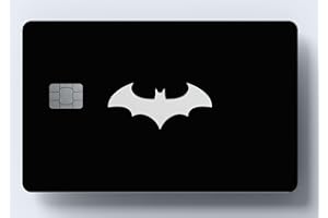 WORKIRAN Bat Card Sticker | Key, Debit, Credit Card | Covering & Personalizing Bank Card | No Bubble, Slim, Waterproof Card Cover
