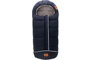 Miracle Baby Sacco Nanna Termico,Sacchi Nanna per Bambino,Passeggino Sacco a pelo Neonato Coperta Universale Avvolgente(Blue)