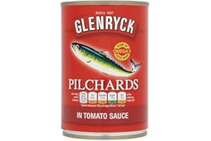 Glenryck Pilchards in Tomato Sauce 400g - Pack of 2