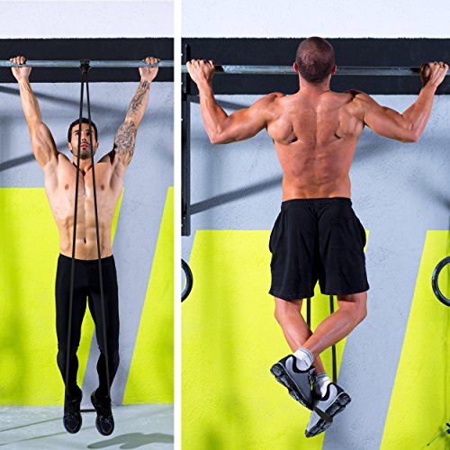 TeamSoda Fitness Premium Klimmzugband, pull up resistance band als Klimmzughilfe, für Stärke- und Konditionstraining - 3