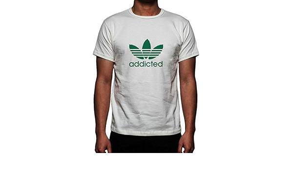 Addicted. Adidas. Weed Smokers Shirt 
