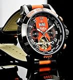 Zeitlos ZL-EB-10 BO Exzellent Beast Automatik Herrenuhr Armbanduhr schwarz orange UVP