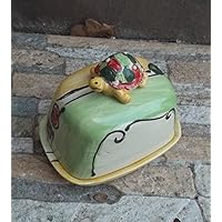 kleine Butterdose für 125g Butter mit Schildkröte