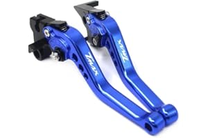 HZlailai Maniglie Regolabili Leve Freno Breve Frizione Leve Per T MAX 500 TMAX 500 TMAX 500 2001-2007 2005 Blu