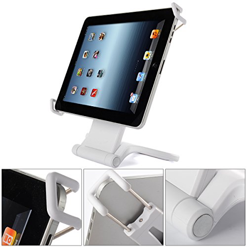 Xcellent Global Professional Portable Tablet Stand Tabletop Holder Stand 360 Degree Rotation Holder for all the iPad, 7 inch -10 inch Tablet PC CA023