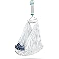 zivara Navy New Automated Newborn Cradle | Automated Thottil, Joli, Uyyala, and Jhula | Equipped with Automatic Spring, Detachable Cradle, Triangular Hanger, and Mosquito Net� (Light Navy)