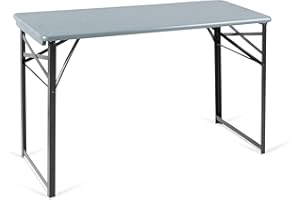 ‎STAGECAPTAIN Stagecaptain BBT-119 Hirschgarten Bierzelttisch 119 cm - Robuster, kurzer Biertisch (119 cm lang) - Lackierte Oberfläche - Zusammenklappbar - Einfach zu verstauen und transportieren