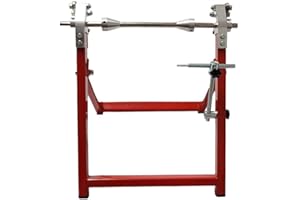 Cruizer - Equilibratore gomme per moto scooter universale in acciaio rosso, perfetto per bilanciamento ed equilibratura