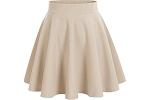 Bridesmay Donna Gonna Vita Alta Casual Solida Colore Mini Gonna