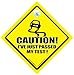 Caution I've Just Passed My test Car Sign, Caution I've Just passed My Test, Bumper Sticker, Baby on Board Sign, Driving Test , Baby on Board, Funny Car Sign, Driving Sign