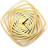 Whirl - zeitgenössische moderne Wanduhr aus Holz, Holzuhr, Wanddeko