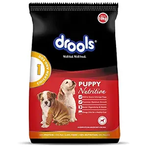 Drools Chicken and Egg Puppy Dry Dog Food , 10kg