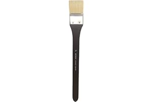 Artway 2" Flat Paint Brush - Long Handle - Hog Hair