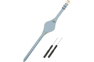 SANDEIN Bracelet de montre compatible avec Fossil - En cuir souple - 8 mm - Pour montre Fossil ES3077 ES3148 ES3262 et ES4119 ES4176