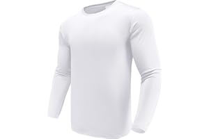 Boyzn 1, 3 or 5er Pack Herren Langarmshirt T-Shirts, UPF 50+ UV Schutz Schnelltrocknend Funktionsshirt Laufshirts, Atmungsaktiv Langarm Sportshirt Gym Running Tops Outdoor Workout Oberteil für Männer