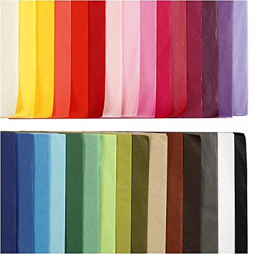 Seidenpapier, Sortiment, A4 21×30 cm, 300 sort. Blatt - 4