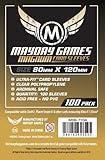 New & Sealed FUNDA TABLERO: MAGNUM GOLD (80 x 120 mm) (100) (DORADO)