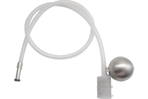 LUCASNG 304 Edelstahl Home Brew Beer FermZilla Ball Floating Beer Keg Liquid Dip Tube with Floating Dip Tube Filter and 80CM Silicone Dip Tube