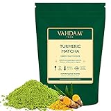 MATCHA AUTÉNTICA AL 100% - VAHDAM El té Matcha se obtiene e importa directamente de la región de Uji en Japón, se procesa y envasa en una planta de té certificada por HACCP / BRC y, naturalmente, no es OGM, es libre de gluten y es natural.