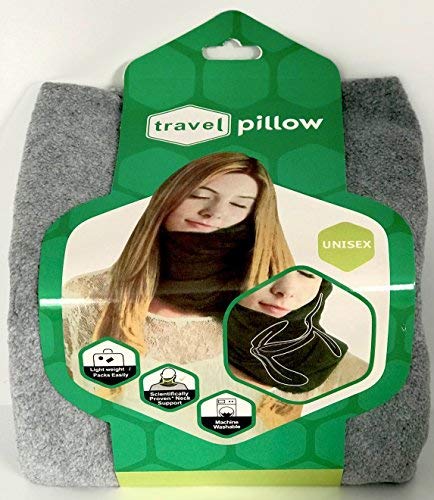 Preisvergleich Produktbild Nackenstütze in Schal-form AT Grau ideal für Reisen