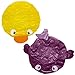 kilofly Fun Shower Caps Value Pack [Set of 2], Yellow Duck & Blue Dolphin