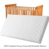 90X40X4 CM QUILTED AND BREATHABLE CRADLE /PRAM /SWING /COT /CRIB MATTRESS SQUARE CORNERS (90x40x4 cm)