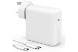 YISHIFD Macbook Charger 61W USB C PD Fast Charging Compatible with MacBook Pro 13 inches, MacBook Air 2018-2021, iPad Pro, Samsung, Lenovo and more (6.6ft USB C to C Cable Included)