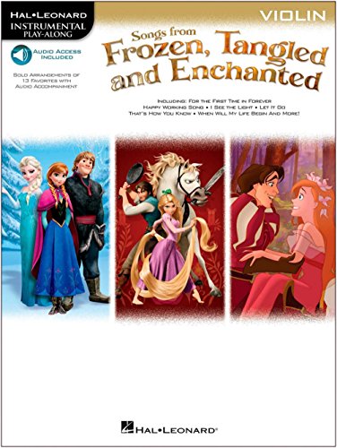 Download Instrumental Play-Along: Songs From Frozen, Tangled & Enchanted - Violin Download Instrumental Play-Along: Songs From Frozen, Tangled & Enchanted - Violin