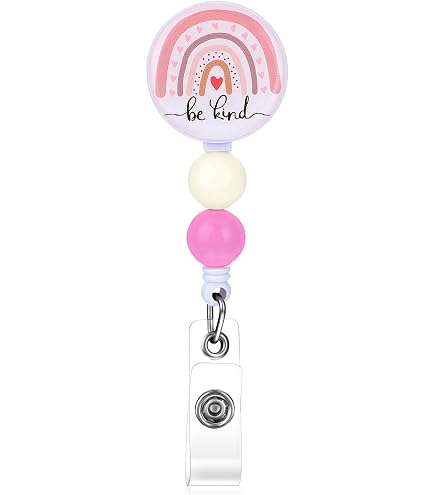 ANDGING Nurse Badge Reel Holder - Cute & Funny Retractable ID Badge Clip For RN, L&D, NICU - View #9