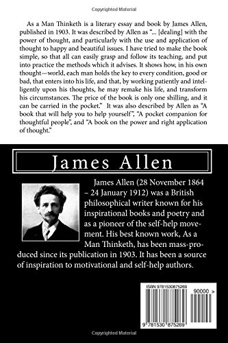 Book's Cover of As a Man Thinketh