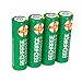 Produktbild AA NiMH Akkus – Lange Lebensdauer & vorgeladen 2000 mAh Kapazität, 4 Stück