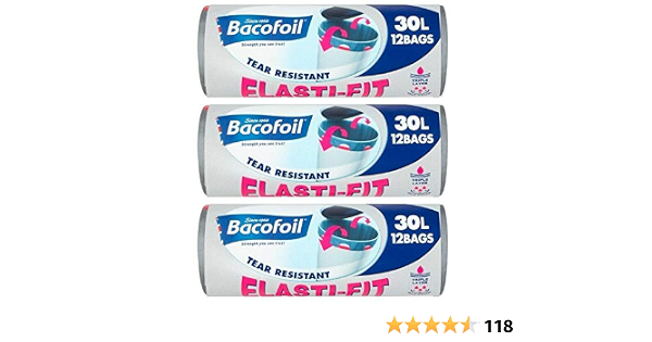 elasti fit bin liners