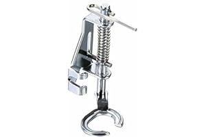 YEQIN Metal Open Toe Free Motion Quilting Embroidery Presser Foot for Brother Singer Janome Domestic Sewing Machines