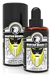 Spartan Beard Co. – Bartöl - Macht Ihren Bart stärker, gesünder und küssbarer als je zuvor - 100%-Geld-zurück-Garantie