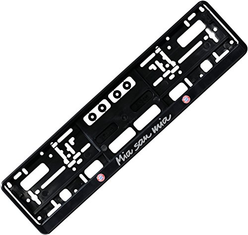 Preisvergleich Produktbild FC Bay. München Kennzeichenverstärker Mia san mia