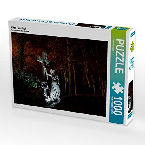 Preisvergleich Produktbild Alter Friedhof 1000 Teile Puzzle quer (CALVENDO Orte)