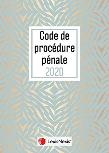 Télécharger Code de procédure pénale 2020 jaquette Ecailles Francais PDF