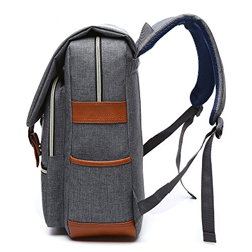 KSK KAISHEK Vintage Rucksack Herren Damen Schule Student Laptop Rucksack Retro Rucks  cke Schulrucksack Tagesrucksack