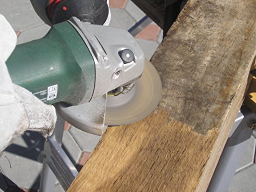 Rotoraspel Ø 115mm (Klinge 2 ; Mittel) Schleifscheibe 115x22mm für Holz,Kunststoff,Gummi - 3