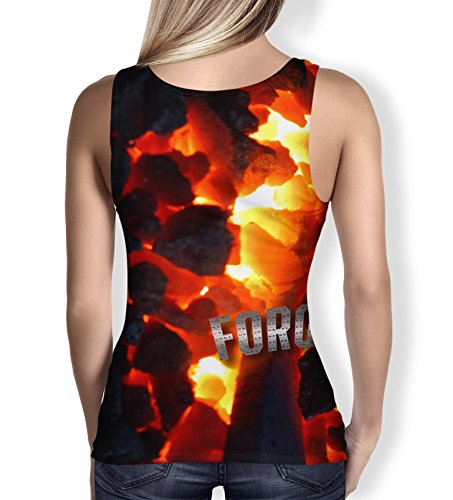 Forged by Fire Ladies Tank Top - 2XL Gym Workout Sleeveless Sizes XS-3XL