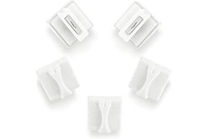 Firbon 5 Pieces White Replacement Blade with Automatic Security Safeguard Design for A4 Paper Cutter Paper Trimmers
