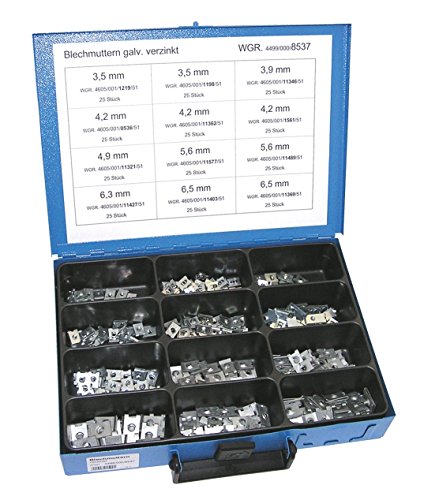 Dresselhaus 4499000853706 - Surtido de Arandelas de hojalata