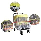 Affe Universal Baby Säuglings Buggy Abdeckung Moskitonetz für Zwillingskinderwagen - 2
