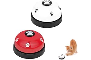 STREEHERJJKEA1 Haustier-Trainingsglocken Hund Trainingsglocken Türklingel Töpfchen Trainingsglocken katze Trainingsglocken für Kleine Hundekatze Außen Interaktives Spielzeug Werkzeug Kommunikationsgerät 2 Stücke