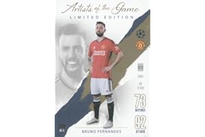 GÉNERIC TOPPS MATCH ATTAX 2023/24 LIMITED EDITION CARD BRUNO FERNANDES