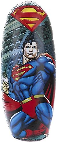 Vivo © Superman Bopper Inflatable Knock Down Punch Bag Stress Relief Indoor Outdoor Fun