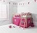 Shorty Cabin Bed with Pink Tent , Midsleeper Ontario 2'6