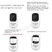 Baby Monitor with Camera -2.4 GHz For Signal Transmission /LCD Digital Video Audio Two-way Talk Night Vision 4 Lullabies Temperature Monitoring for Baby/Old/Pet